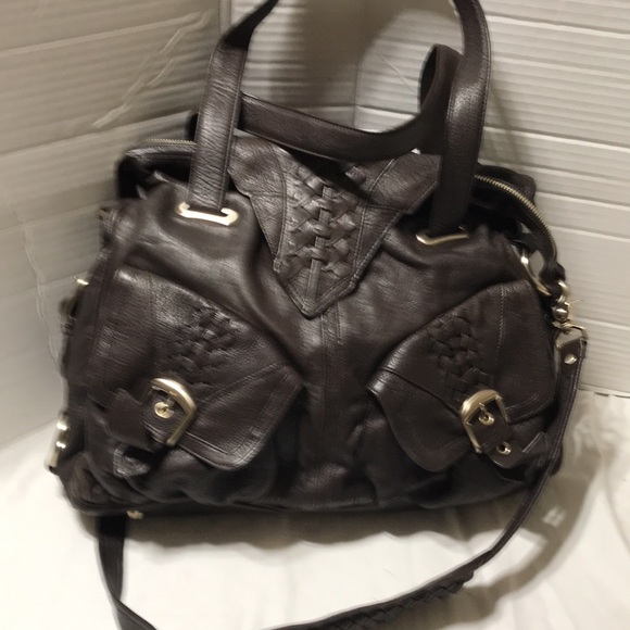 Junior Drake leather handbag with double straps. EUC - Picture 12 of 15